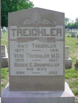 Gravestone for Amy Treichler